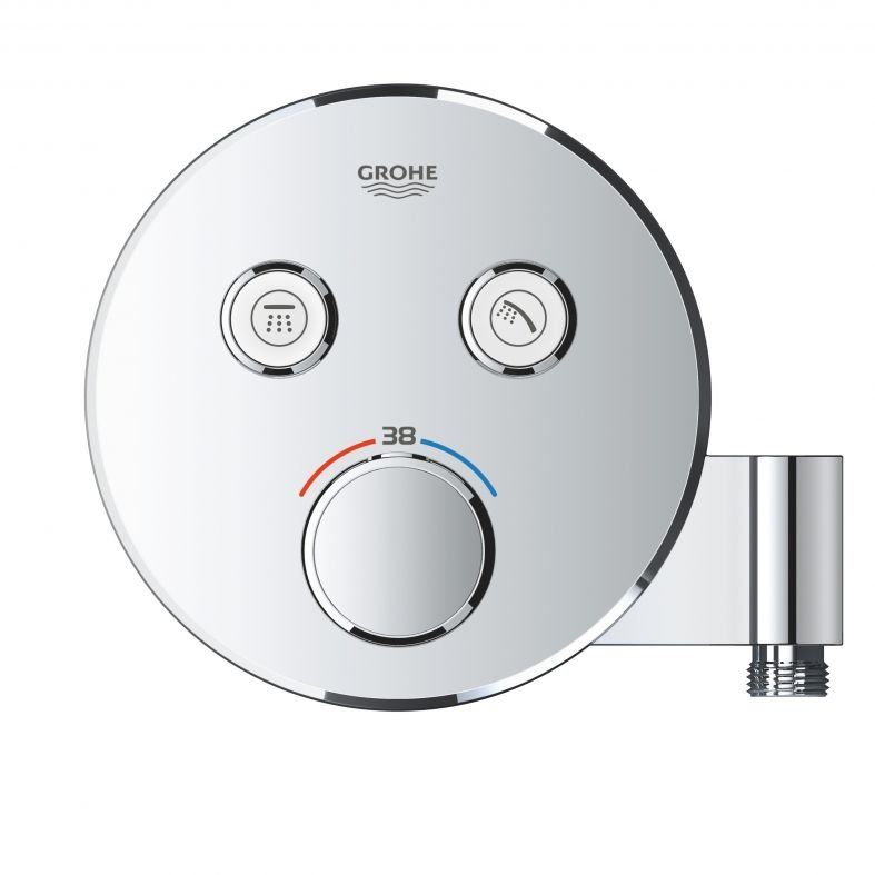 Змішувач прихованого монтажу Grohe Grohtherm SmartControl хром 29120000