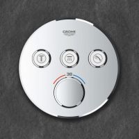 Змішувач прихованого монтажу Grohe Grohtherm SmartControl хром 29121000