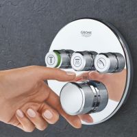 Змішувач прихованого монтажу Grohe Grohtherm SmartControl хром 29121000