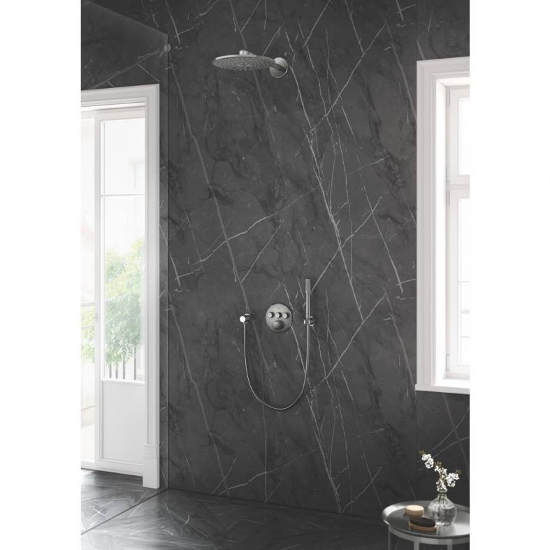 Змішувач прихованого монтажу Grohe Grohtherm SmartControl суперсталь 29121DC0