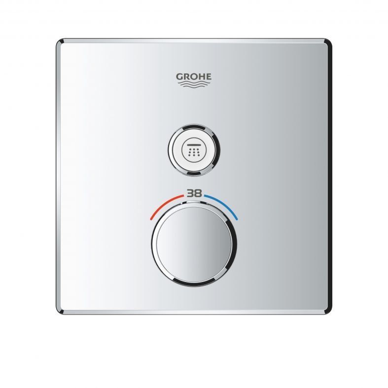 Змішувач прихованого монтажу Grohe Grohtherm SmartControl хром 29123000