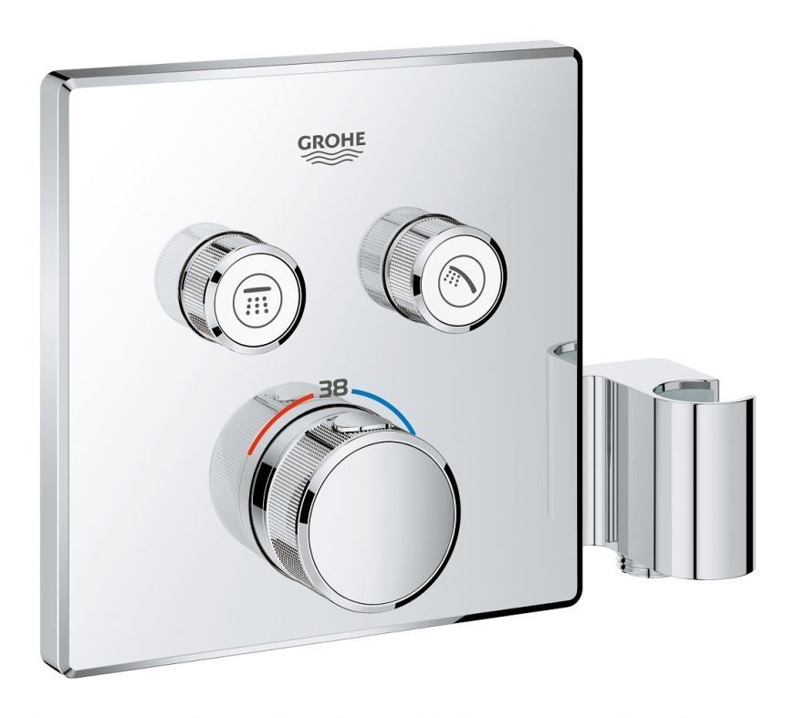 Змішувач прихованого монтажу Grohe Grohtherm SmartControl хром 29125000