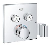 Змішувач прихованого монтажу Grohe Grohtherm SmartControl хром 29125000