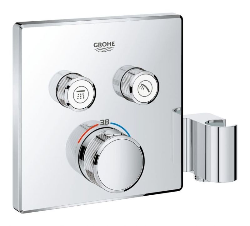Змішувач прихованого монтажу Grohe Grohtherm SmartControl хром 29125000