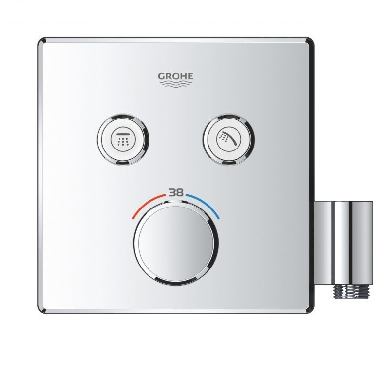 Змішувач прихованого монтажу Grohe Grohtherm SmartControl хром 29125000