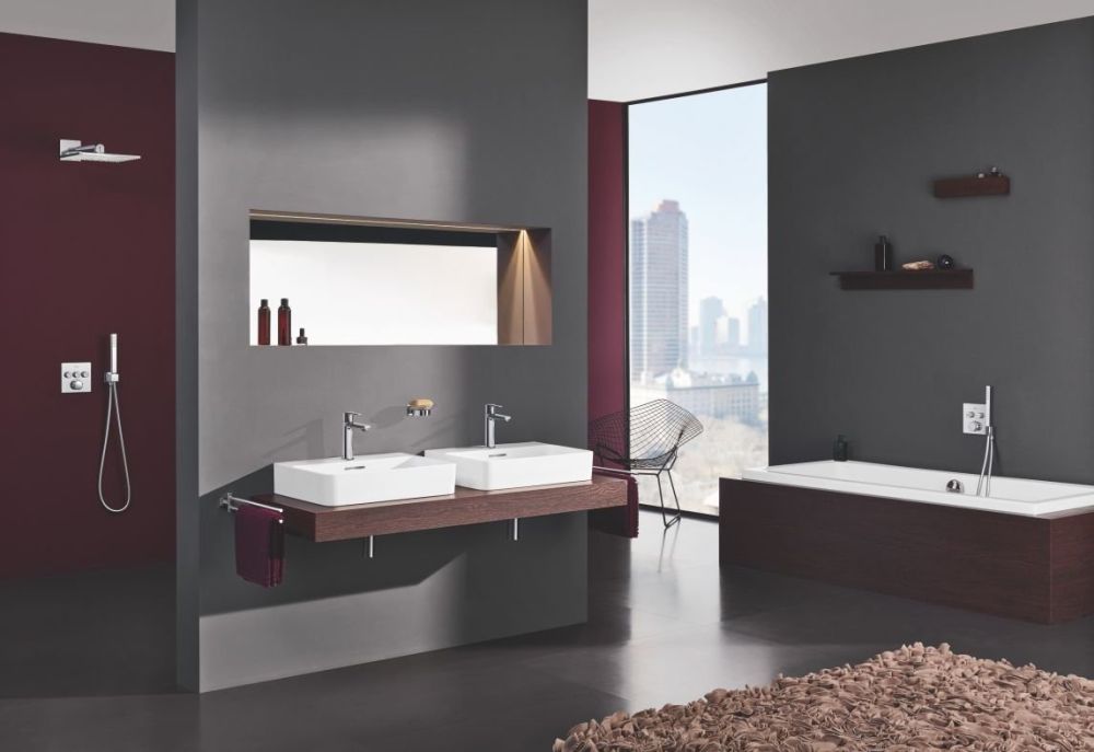 Змішувач прихованого монтажу Grohe Grohtherm SmartControl хром 29125000