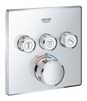 Змішувач прихованого монтажу Grohe Grohtherm SmartControl хром 29126000