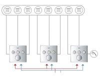 Змішувач прихованого монтажу Grohe Grohtherm SmartControl хром 29126000