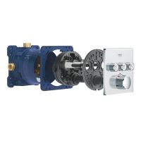 Змішувач прихованого монтажу Grohe Grohtherm SmartControl хром 29126000