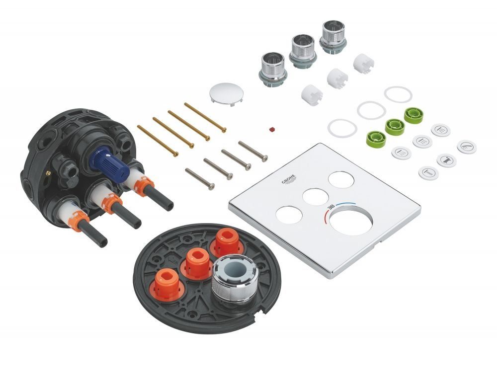 Змішувач прихованого монтажу Grohe Grohtherm SmartControl хром 29126000