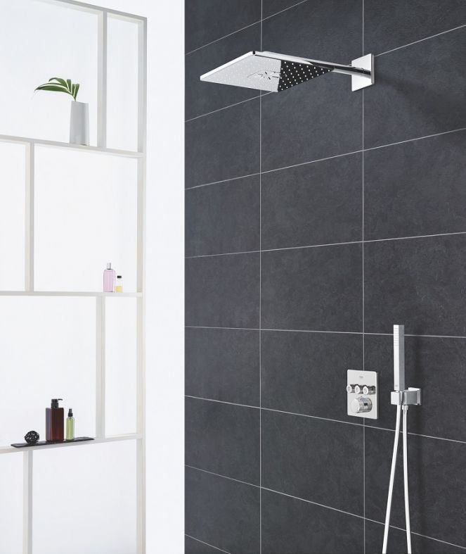 Змішувач прихованого монтажу Grohe Grohtherm SmartControl хром 29126000