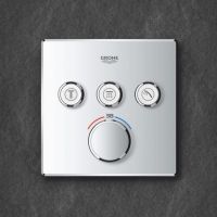 Змішувач прихованого монтажу Grohe Grohtherm SmartControl хром 29126000