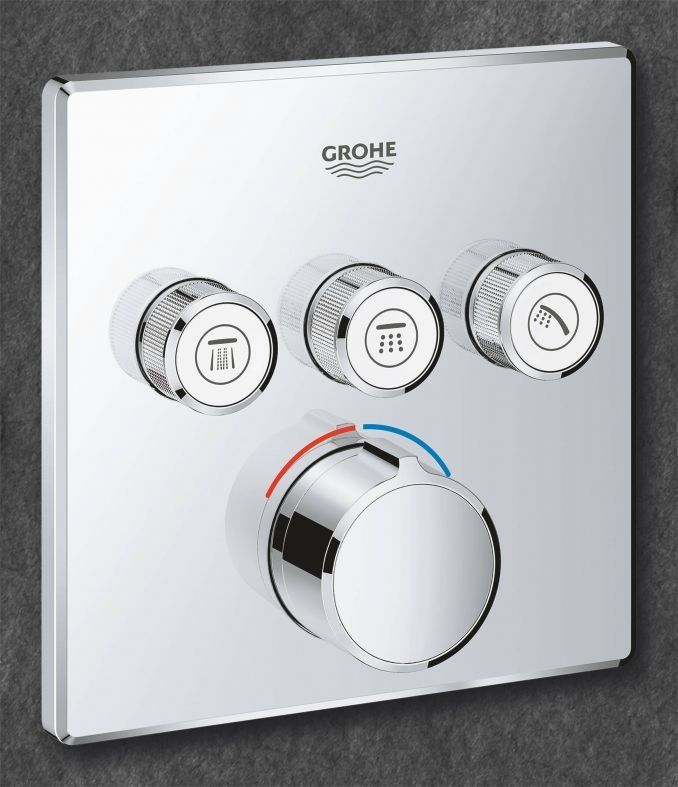 Змішувач прихованого монтажу Grohe SmartControl хром 29149000