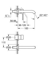 Змішувач для раковини Grohe Essence фантомний чорний 29192KF1