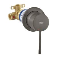 Змішувач прихованого монтажу Grohe Essence графіт темний матовий 29197AL0