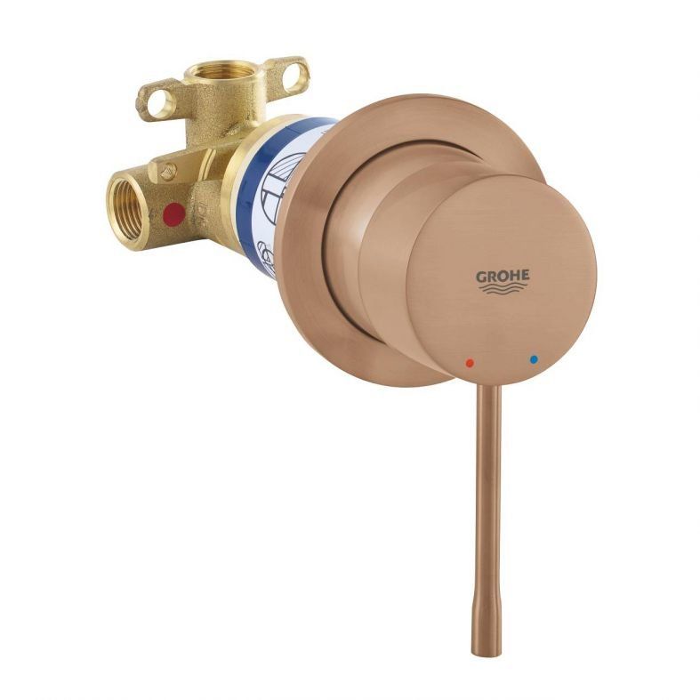 Змішувач прихованого монтажу Grohe Essence теплий захід сонця матовий 29197DL0