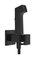 Гигиенический душ Hansgrohe Bidette черный матовый 29233670