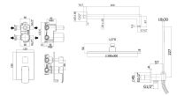 Душевая система скрытого монтажа Paffoni Shower хром KITEL018CR300