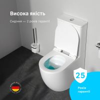  Унитаз напольный Am.Pm Like Aquaspin CLA8600SC с бачком и сиденьем Soft Close