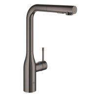 Змішувач для кухні Grohe Essence графіт темний 30270A00 з висувною лійкою