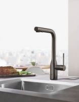 Смеситель для кухни Grohe Minta графит темный 30274A00 с выдвижной лейкой