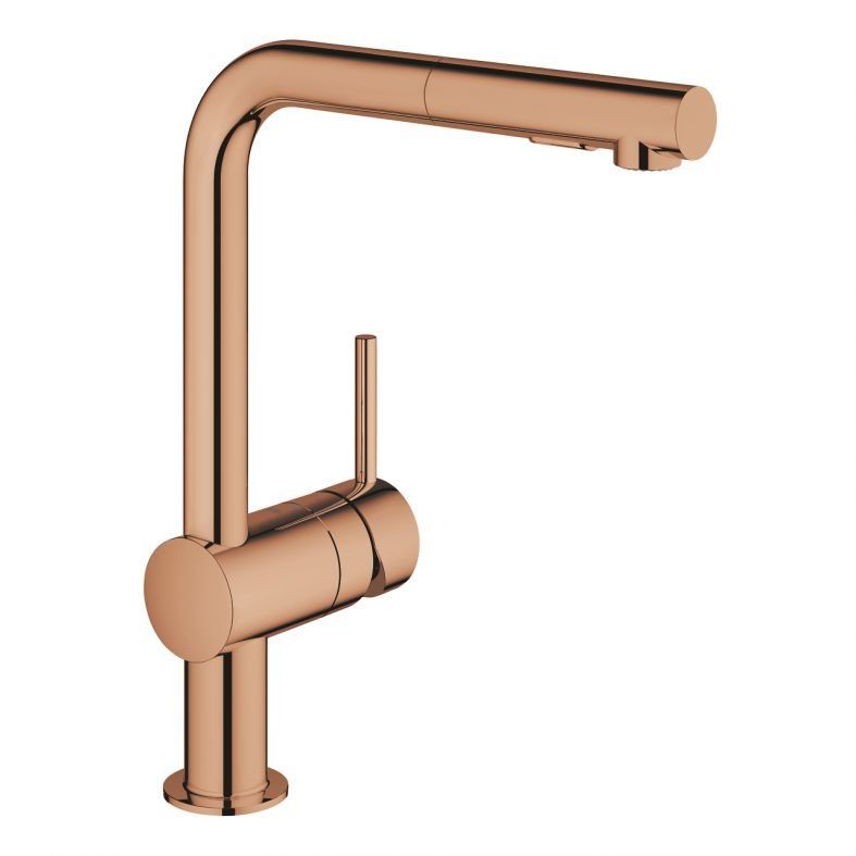 Змішувач для кухні Grohe Minta теплий захід сонця 30274DA0 з висувною лійкою