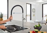 Змішувач для кухні Grohe Essence суперсталь 30294DC0