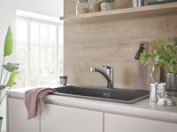 Змішувач для кухні Grohe Eurosmart New хром 30305001 з висувною лійкою