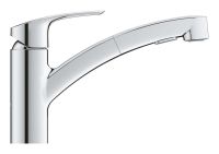 Змішувач для кухні Grohe Via хром 30406000 з висувною лійкою