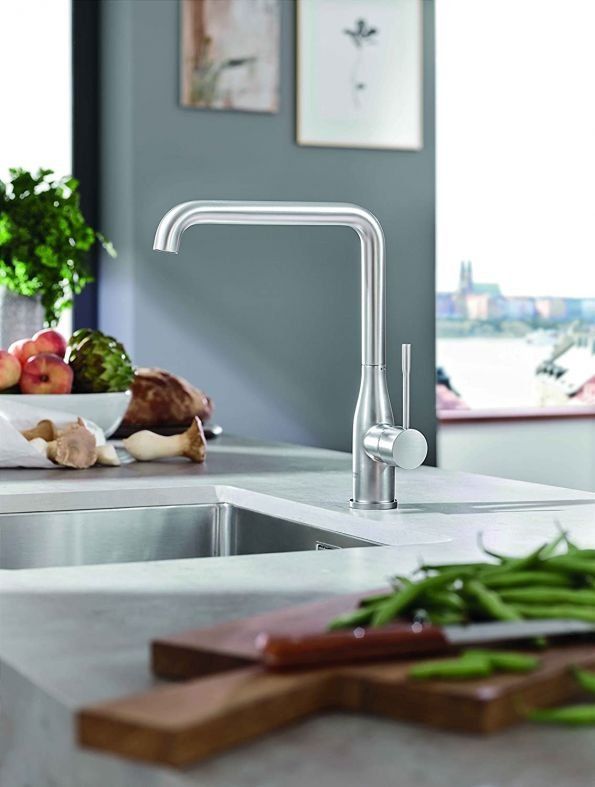 Змішувач для кухні Grohe Accent суперсталь 30423DC0