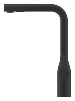 Змішувач для кухні Grohe Accent фантомний чорний 30432KF0 з висувною лійкою