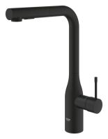 Змішувач для кухні Grohe Accent фантомний чорний 30432KF0 з висувною лійкою