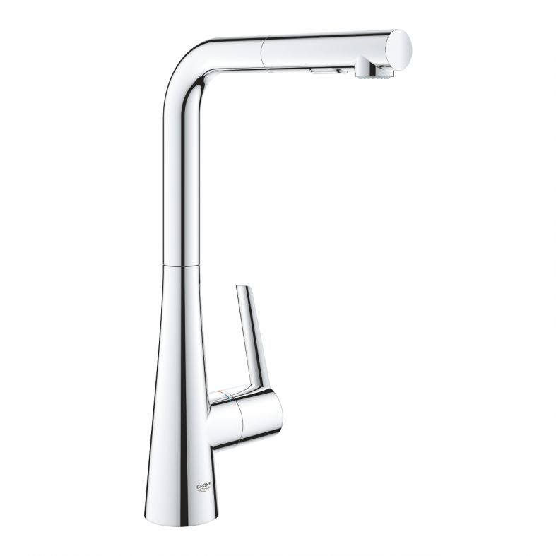 Змішувач для кухні Grohe Scala хром 30441000 з висувною лійкою