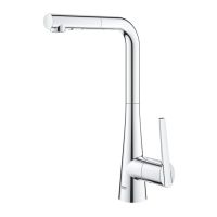 Змішувач для кухні Grohe Scala хром 30441000 з висувною лійкою