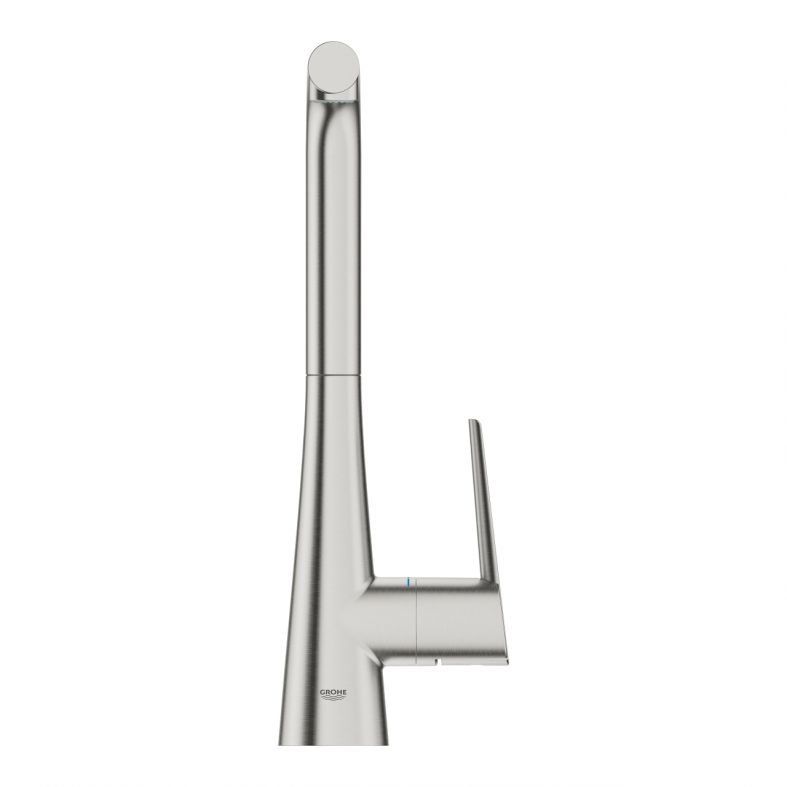 Змішувач для кухні Grohe Scala суперсталь 30441DC0 з висувною лійкою
