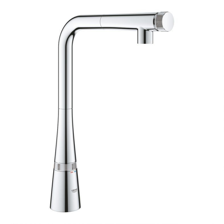 Змішувач для кухні Grohe Scala хром 30442000 з висувною лійкою
