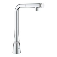 Змішувач для кухні Grohe Scala хром 30442000 з висувною лійкою