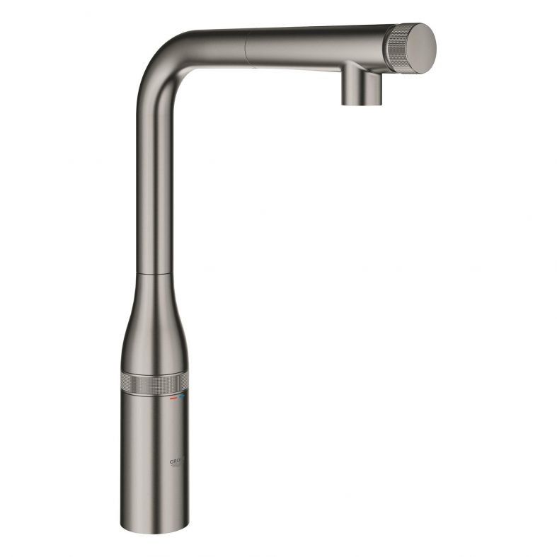 Смеситель для кухни Grohe Accent Smartcontrol графит темный матовый 30444AL0 с выдвижной лейкой