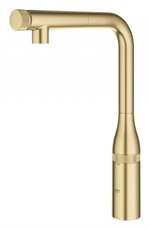 Змішувач для кухні Grohe Accent Smartcontrol холодний світанок матовий 30444GN0 з висувною лійкою