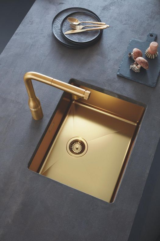 Змішувач для кухні Grohe Accent Smartcontrol холодний світанок матовий 30444GN0 з висувною лійкою