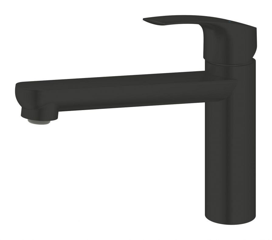 Змішувач для кухні Grohe Eurosmart New чорний матовий 304632430