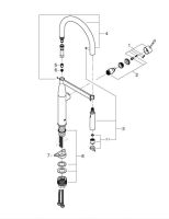 Змішувач для кухні Grohe Essence хром 30503000