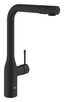 Змішувач для кухні Grohe Essence фантомний чорний 30504KF0 з висувною лійкою