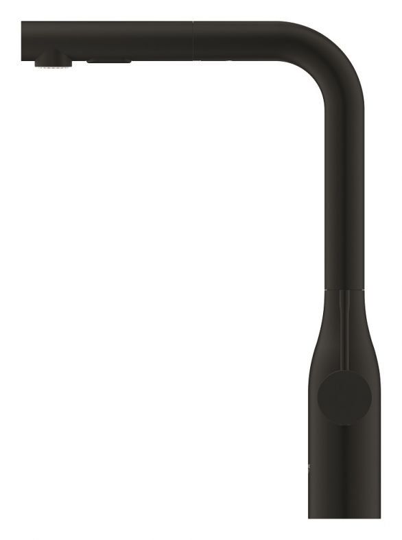 Змішувач для кухні Grohe Essence фантомний чорний 30504KF0 з висувною лійкою