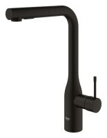 Змішувач для кухні Grohe Essence фантомний чорний 30504KF0 з висувною лійкою