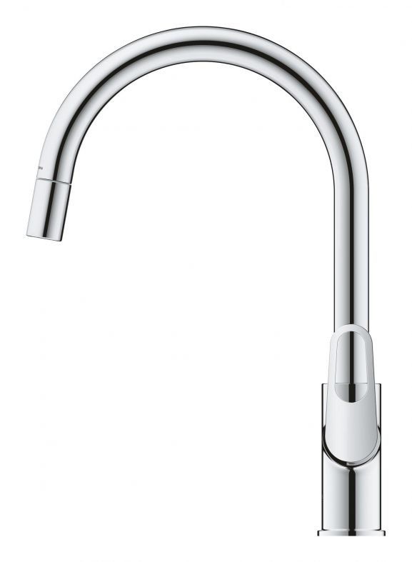 Змішувач для кухні Grohe Start Flow хром 30569000 з висувною лійкою