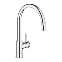 Змішувач для кухні Grohe BauClassic хром 30573000 з висувною лійкою