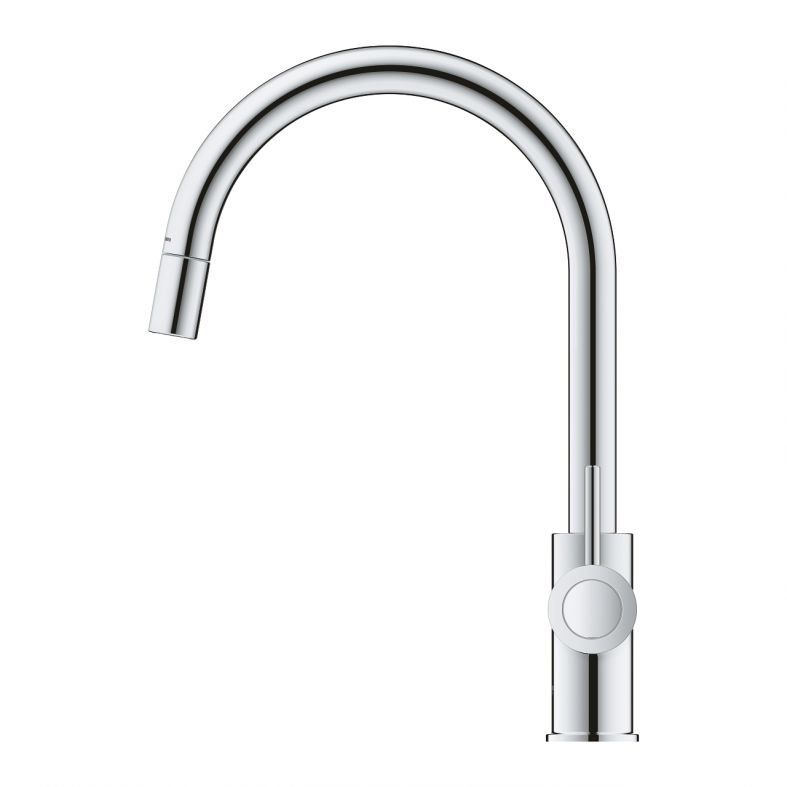 Змішувач для кухні Grohe BauClassic хром 30573000 з висувною лійкою