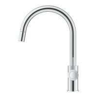 Змішувач для кухні Grohe BauClassic хром 30573000 з висувною лійкою