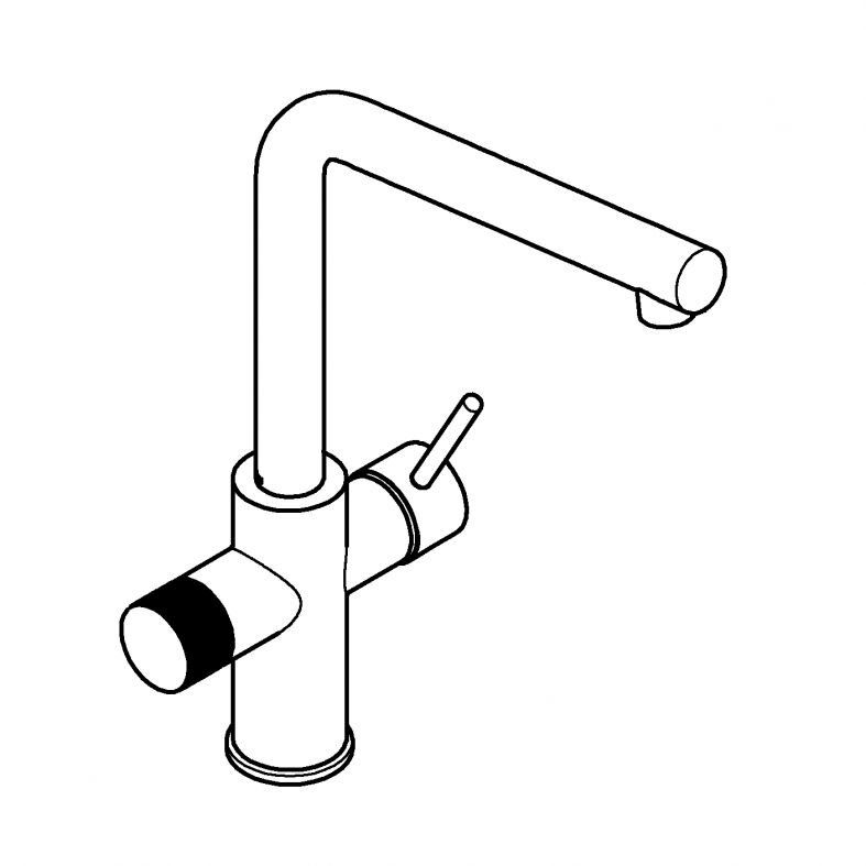 Змішувач для кухні Grohe Minta хром 30588000 під фільтровану воду